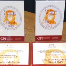 linuxmuster.net erfolgreich beim Comenius EduMedia Award 2019