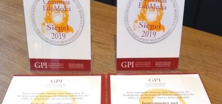 linuxmuster.net erfolgreich beim Comenius EduMedia Award 2019